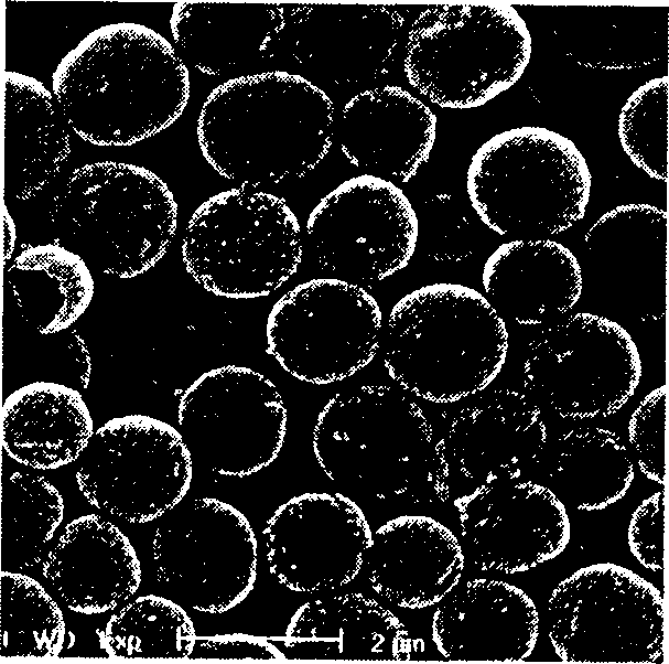 Method for preparing noble metal hollow micro capsule