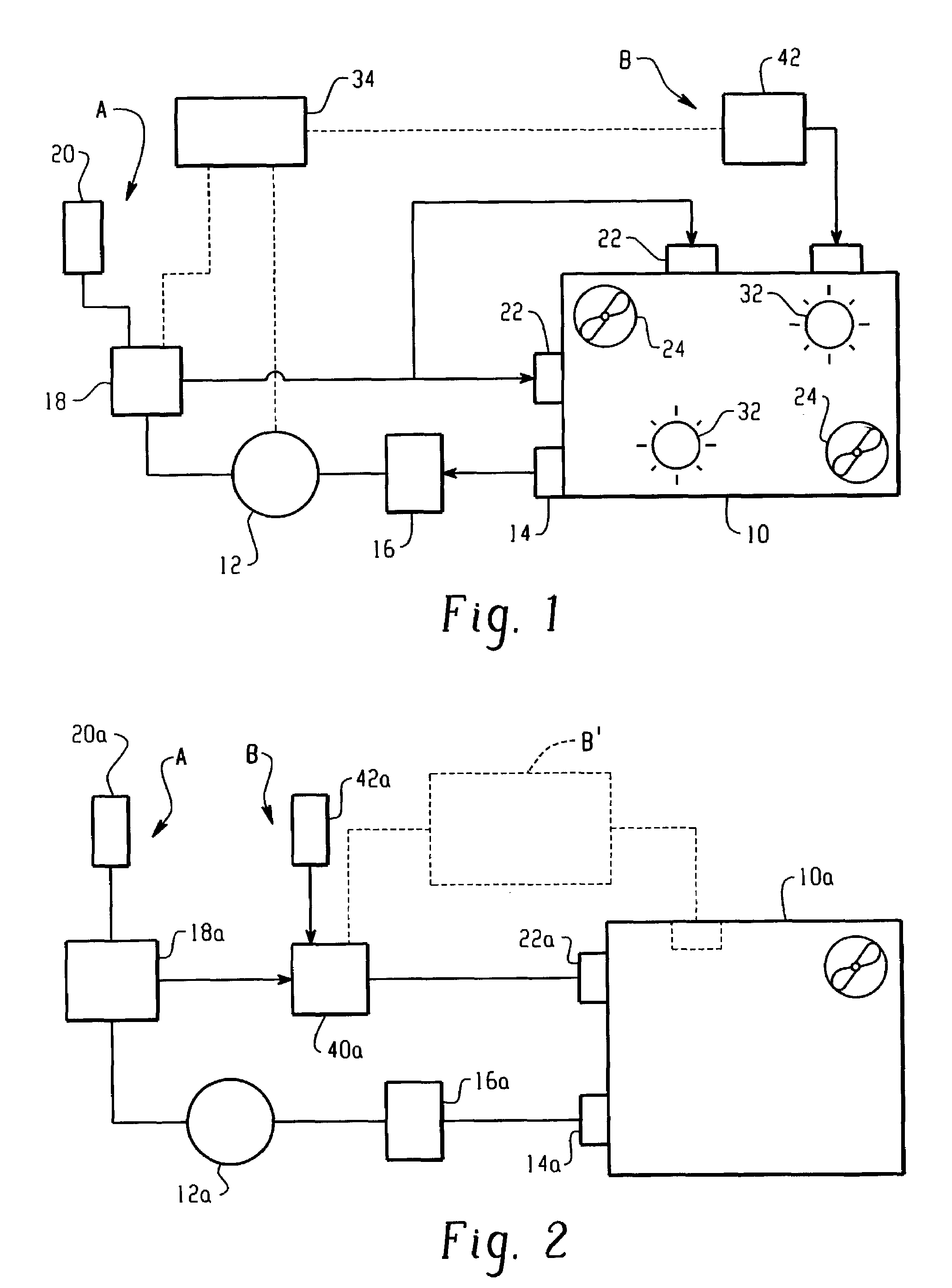 Activated oxidizing vapor treatment method