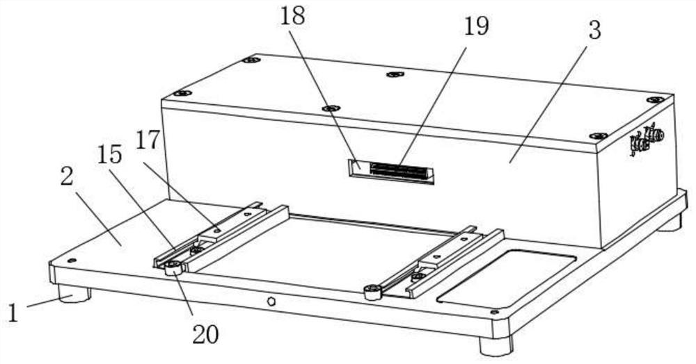 Intelligent large-scale card insertion type optical module testing device