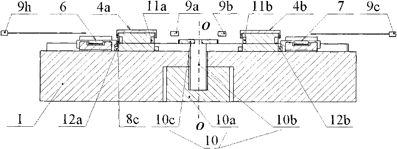 Two-workpiece-platform rotary exchange method and device based on cable-box anti-rotation mechanisms