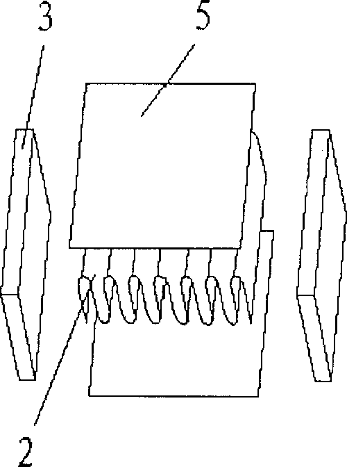 Hot-fin heater exchanger