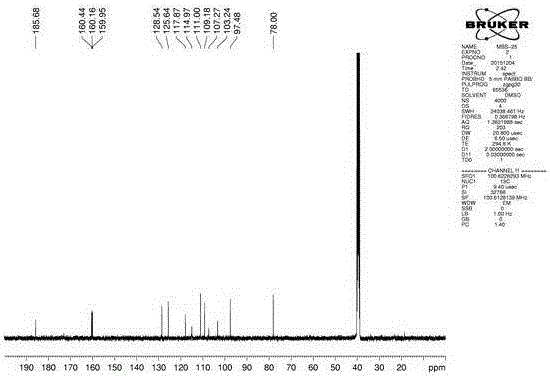 Preparation and application of isoflavonoid compound