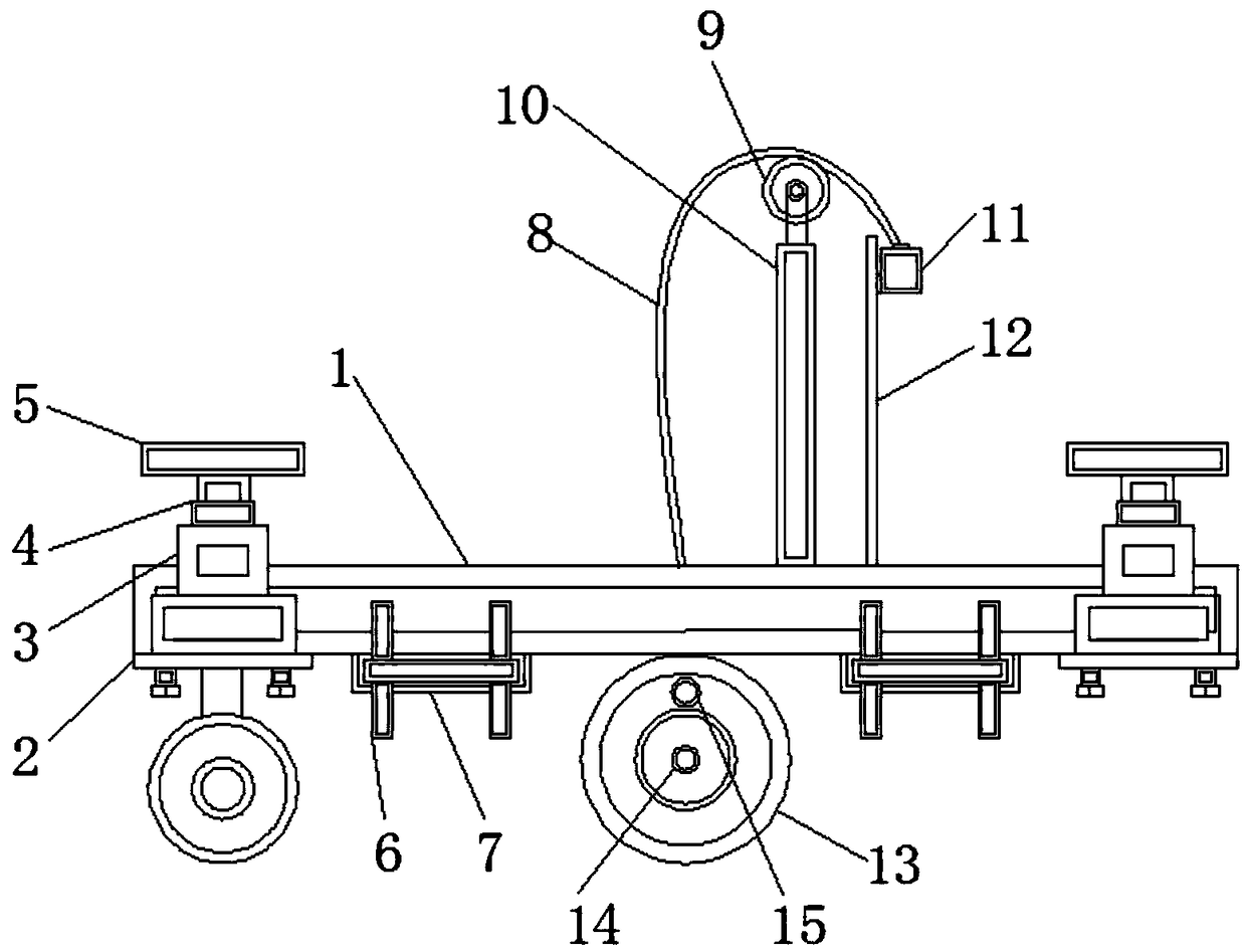 Data collection carbon-free trolley capable of avoiding collisions