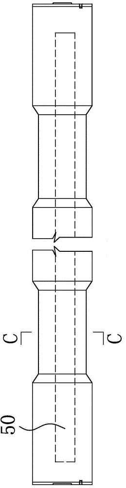 Precast pile with concave clamping platform and convex clamping platform