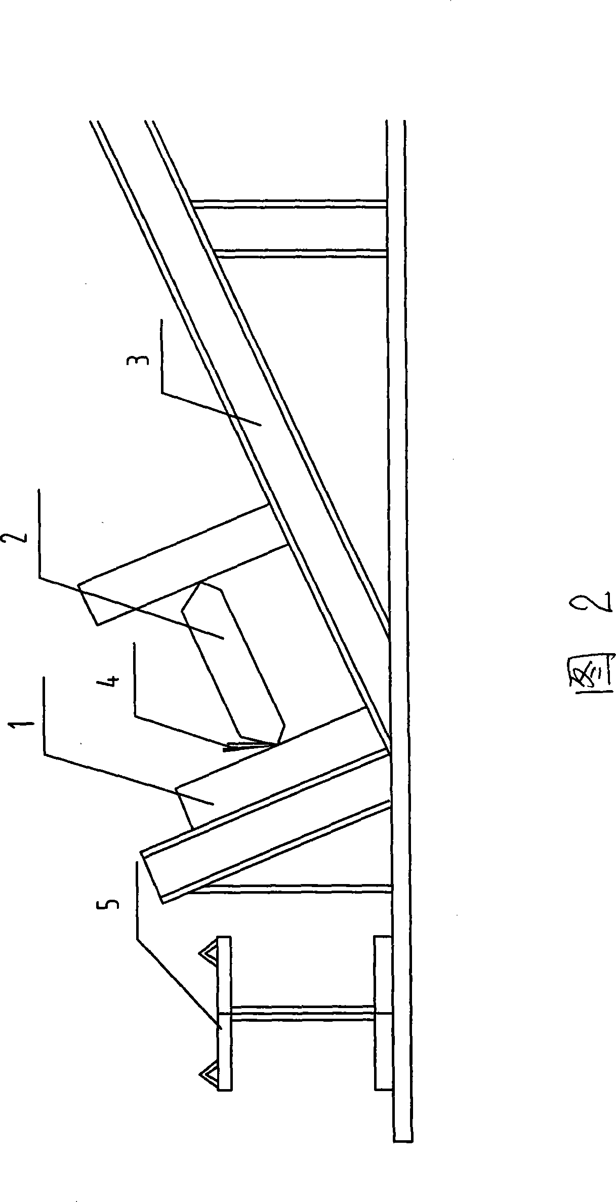 Welding process of union melt welding small divided edge