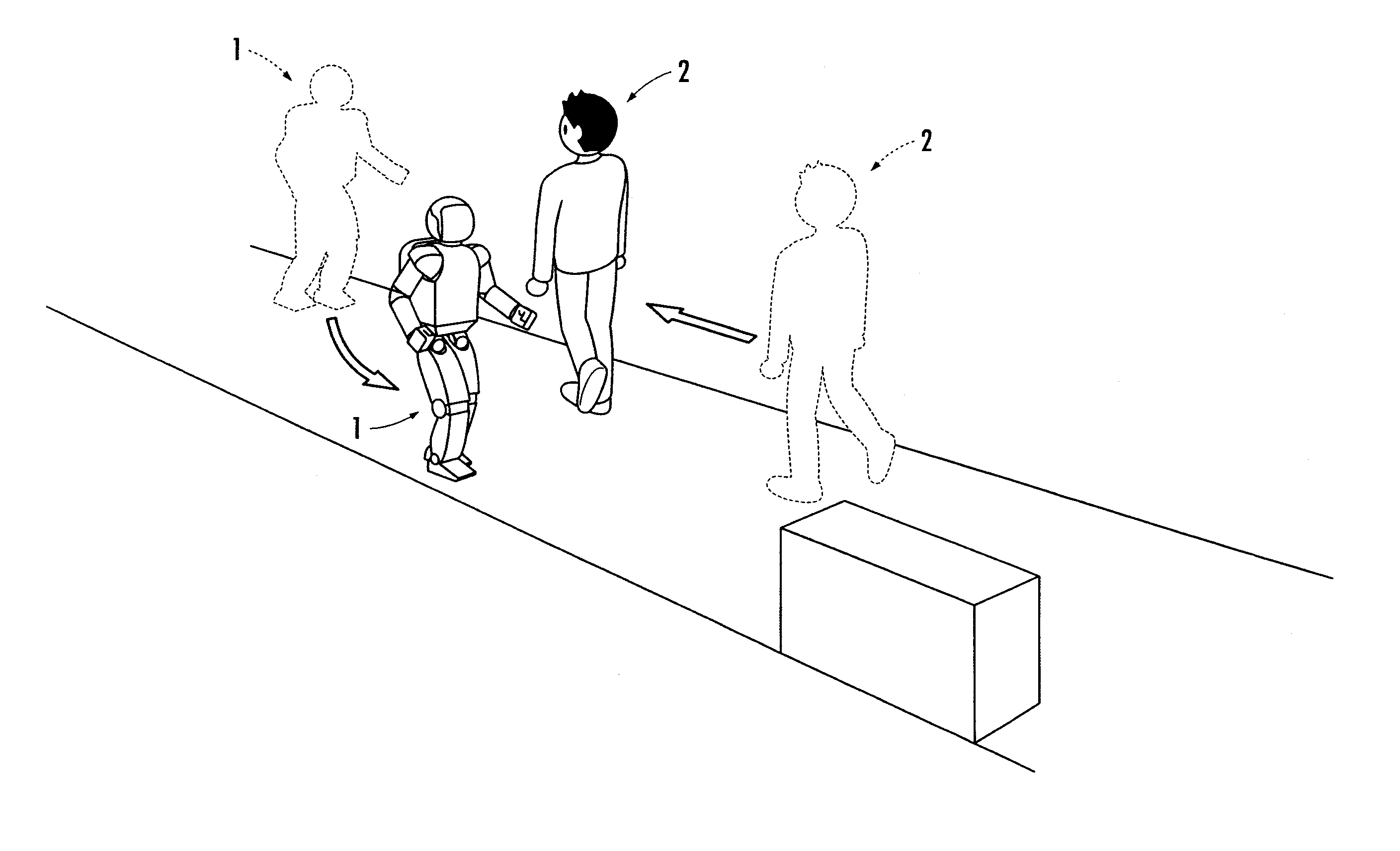 Mobile apparatus, control device and control program