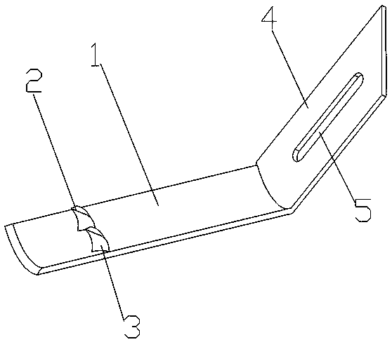 Dual-edge resecting knife special for tendon sheath part