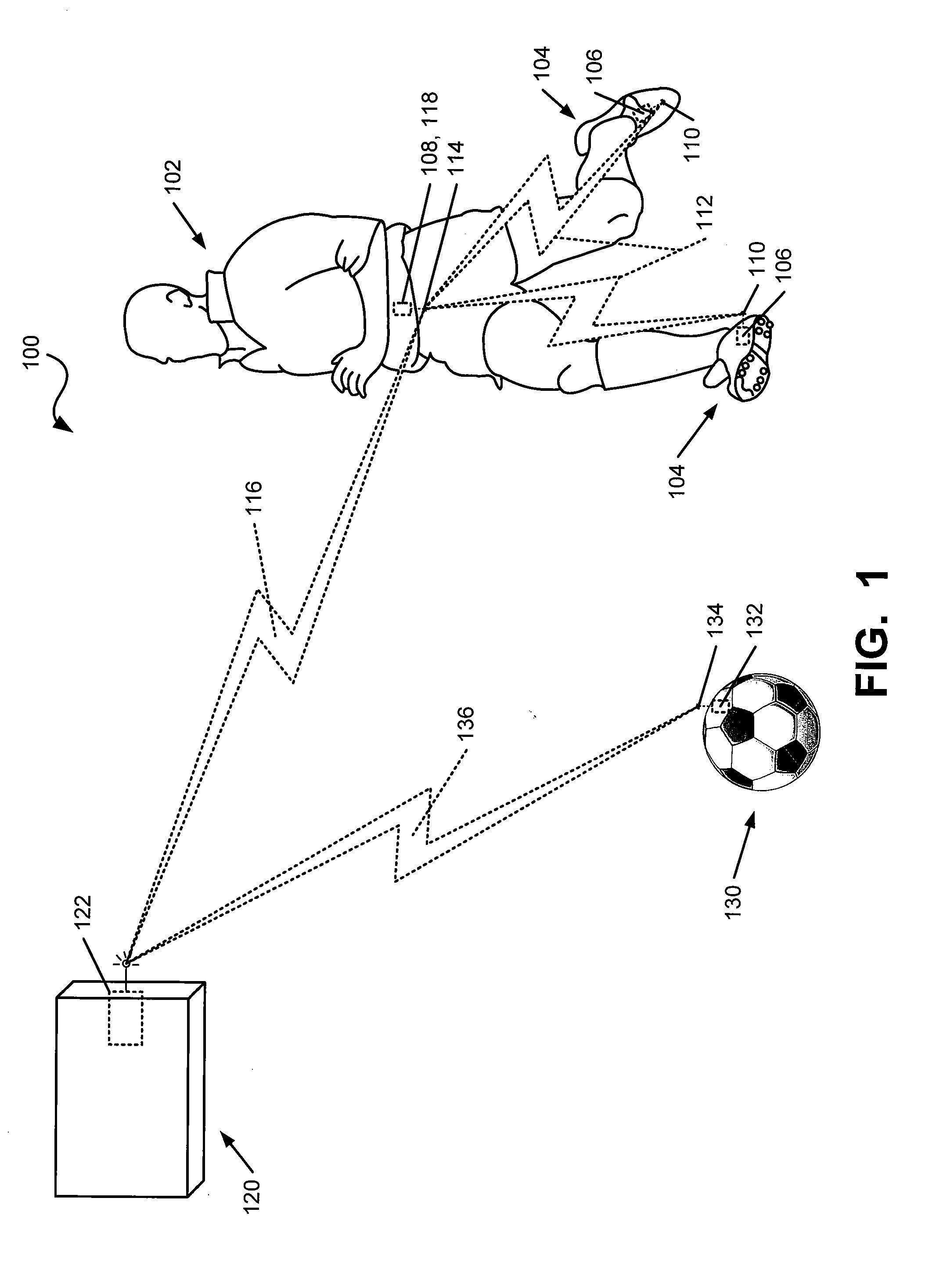 Athletic Performance Monitoring Systems and Methods in a Team Sports Environment