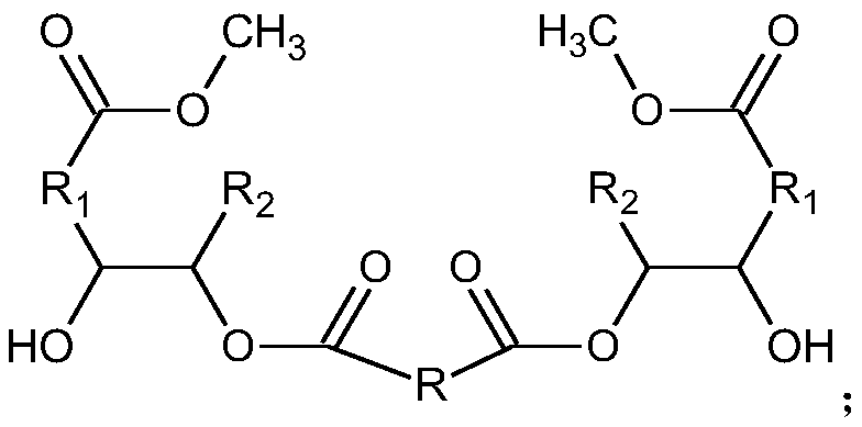 A kind of dibasic acid modified epoxy catalase methyl ester plasticizer and preparation method thereof