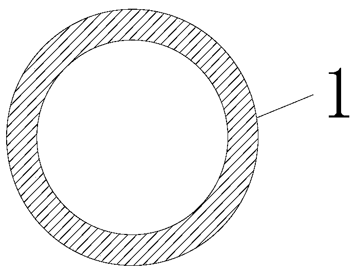 Pressure tube friction type extendable anchor rod