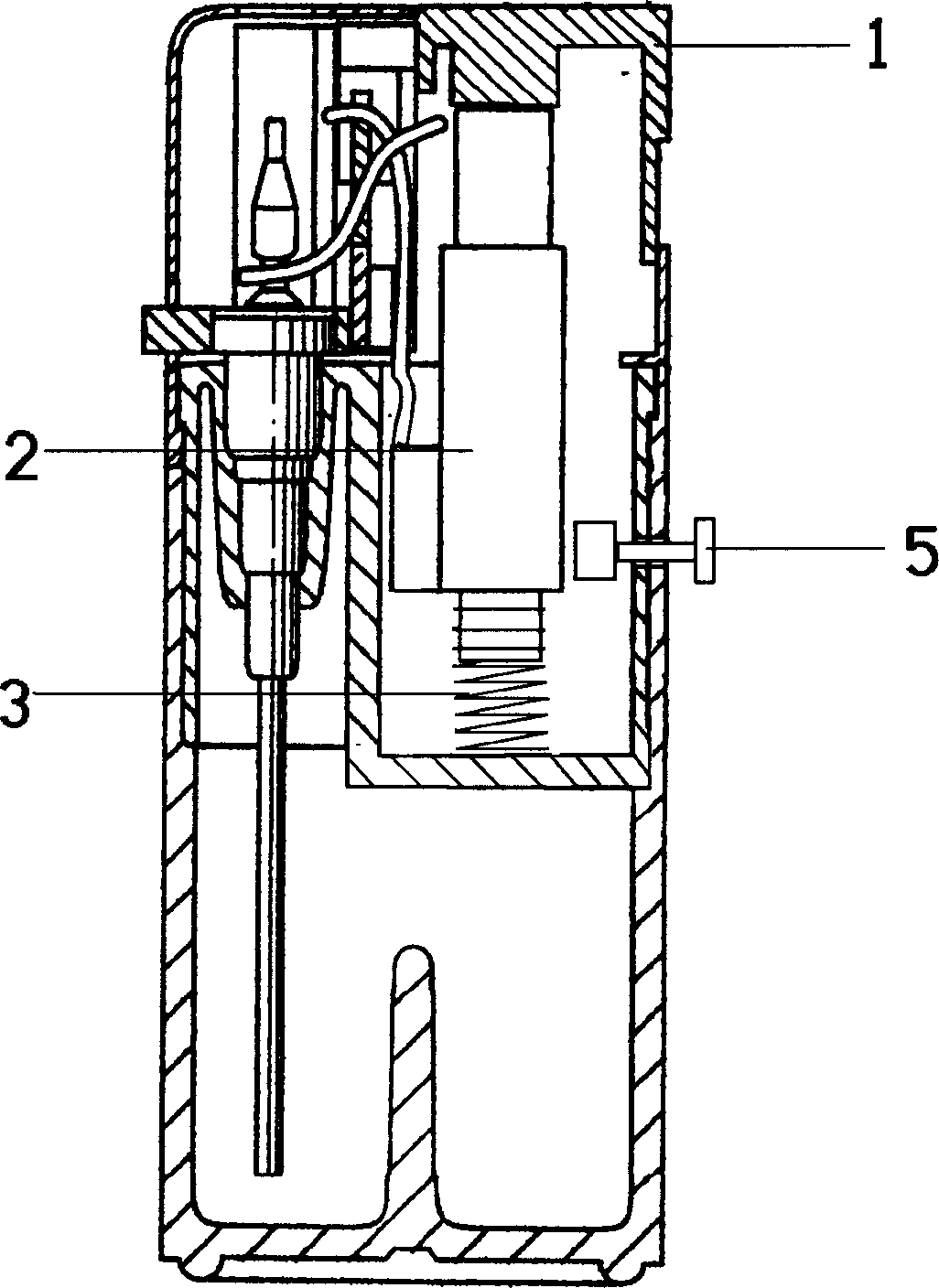 Lighter with simple safety device