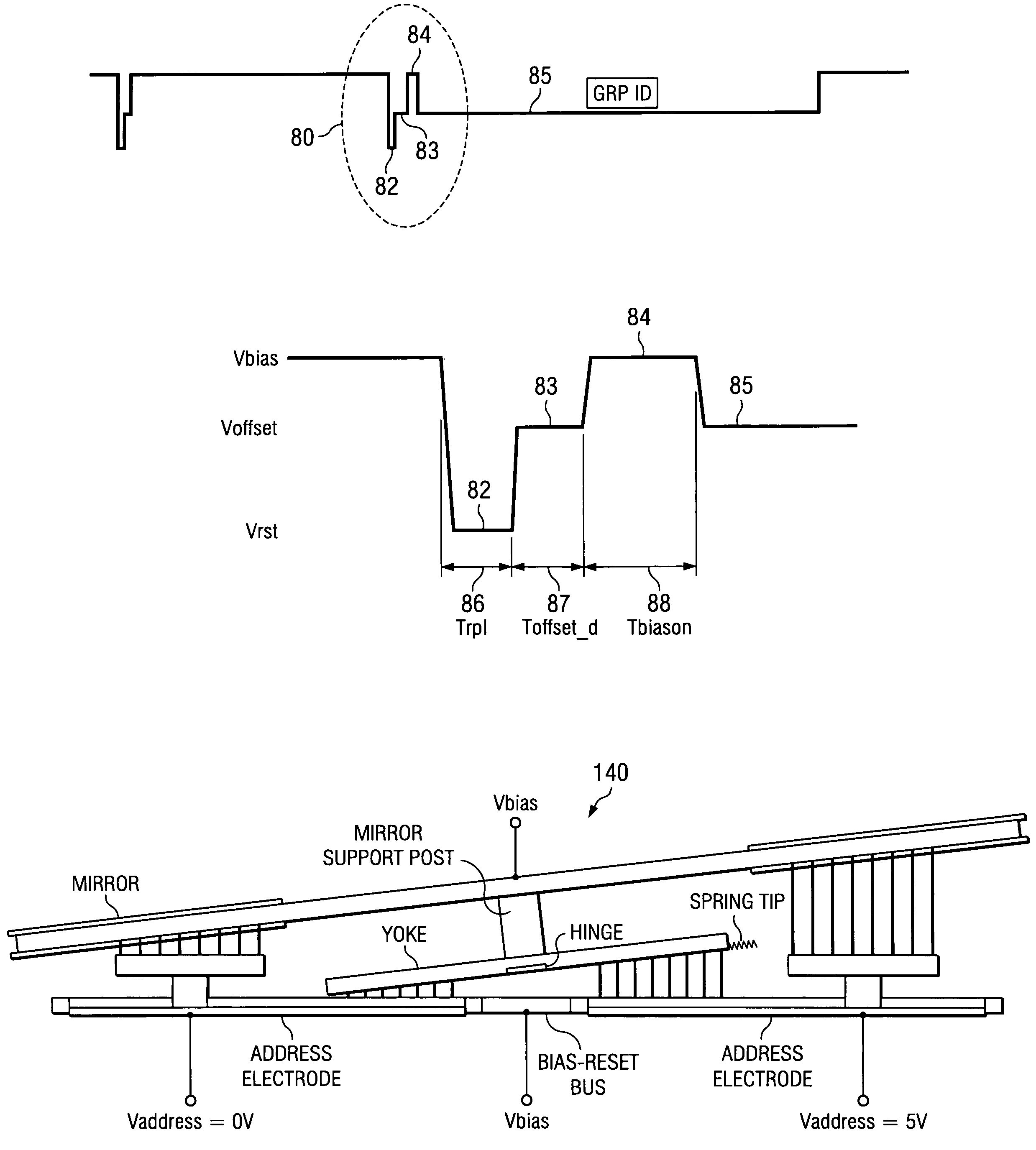 Damped control of a micromechanical device