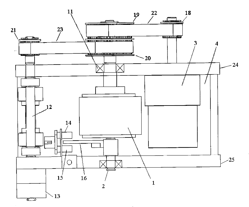 Automatic card dispatching device