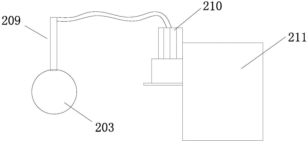 Impurity cleaning device for improving equipment of powder flame retardant