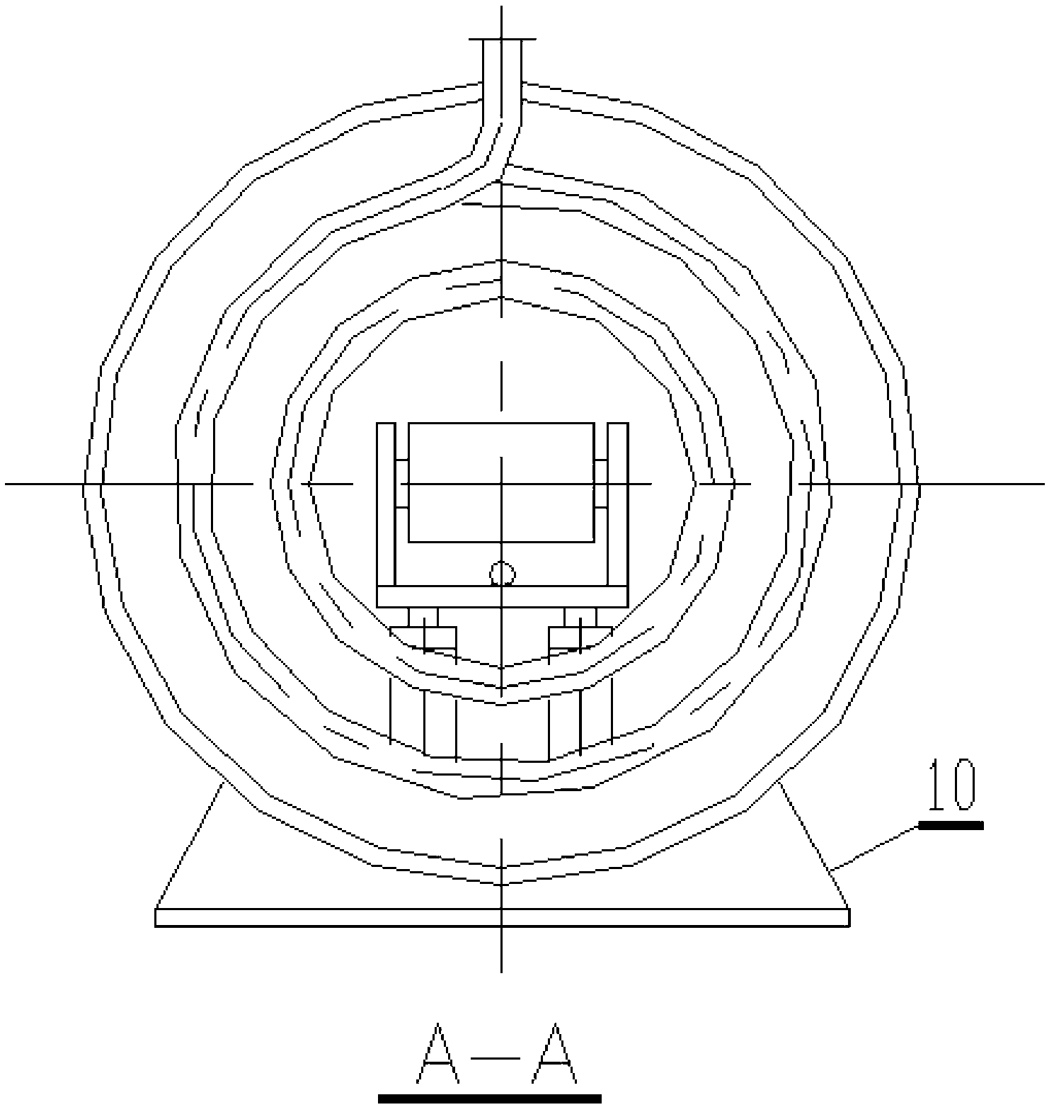 Belt type low-pressure superheat steam drying device