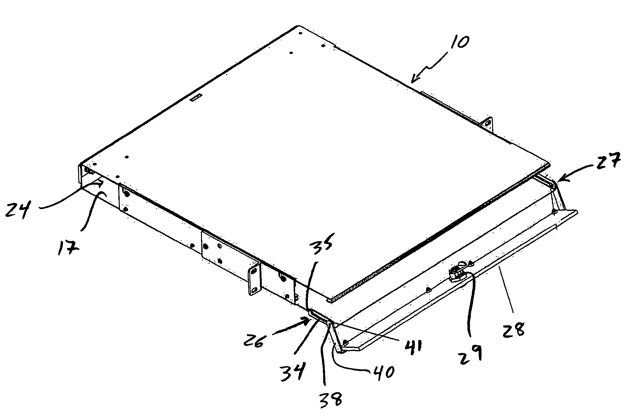 Hinge system for low-profile cabinet assemblies