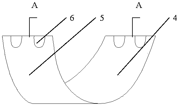 Arched composite alloy protection plate module and production technology thereof