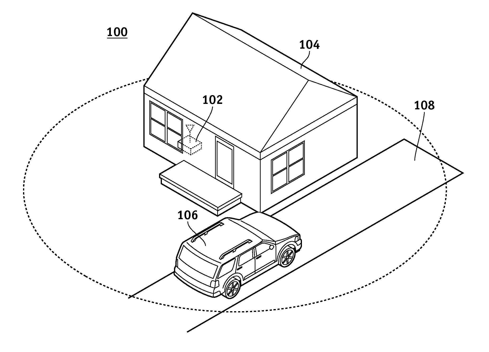 Initiating wireless communication between a vehicle and an access point