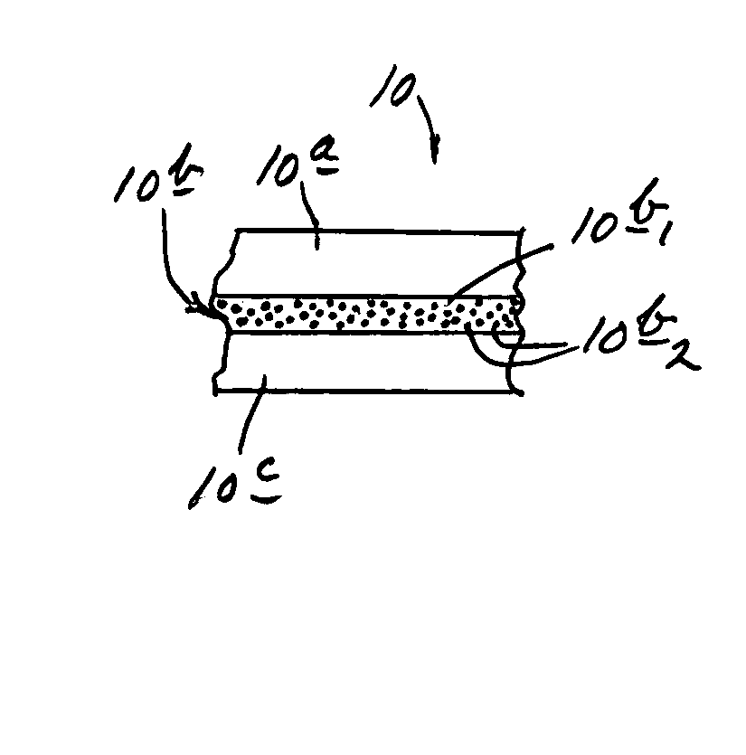 Adhereable, pre-fabricated, self-healing, anti-puncture coating for liquid container and methodology