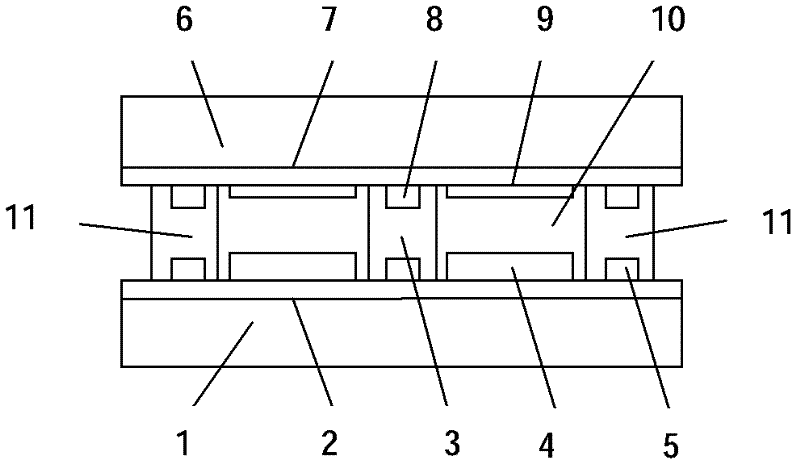 Method for packaging dye sensitized solar cell by low glass powder