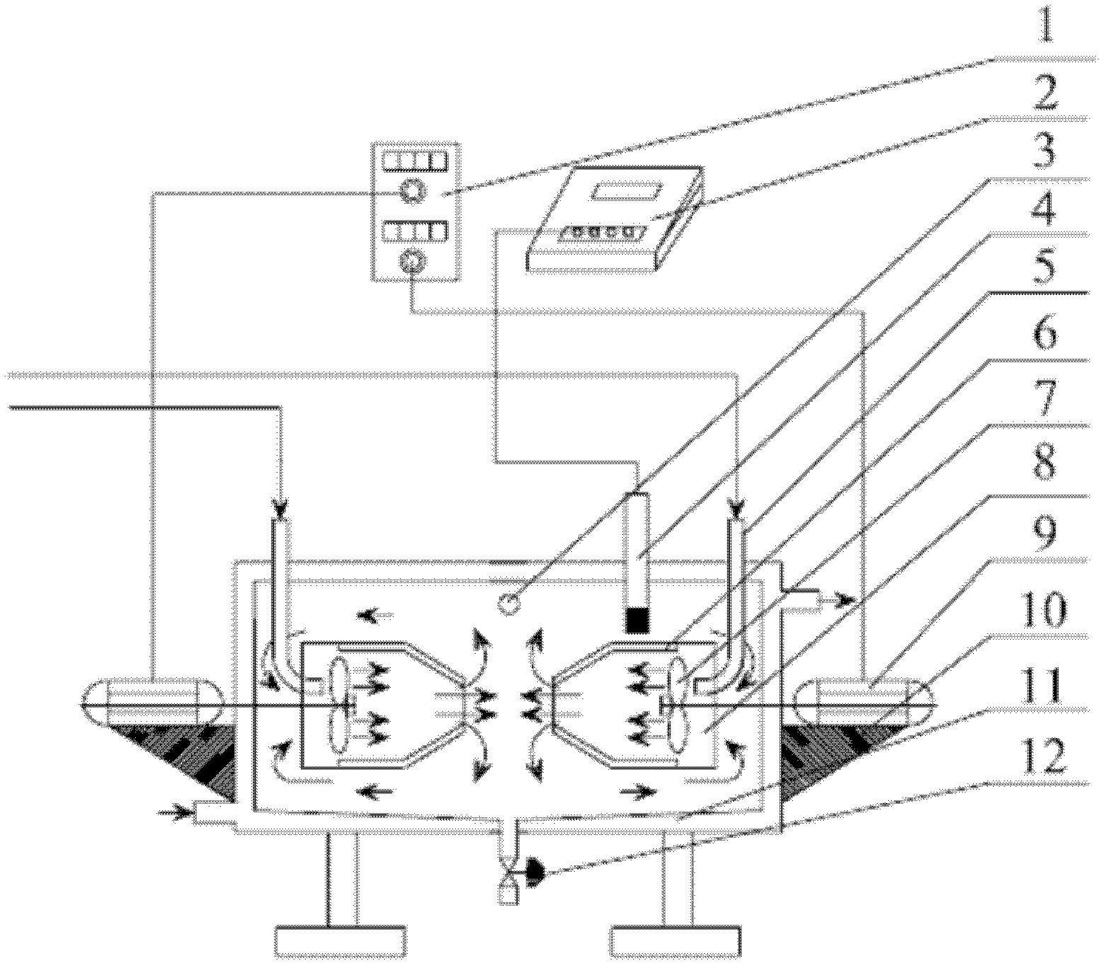 Liquid phase impinging stream reactor with controllable acidity