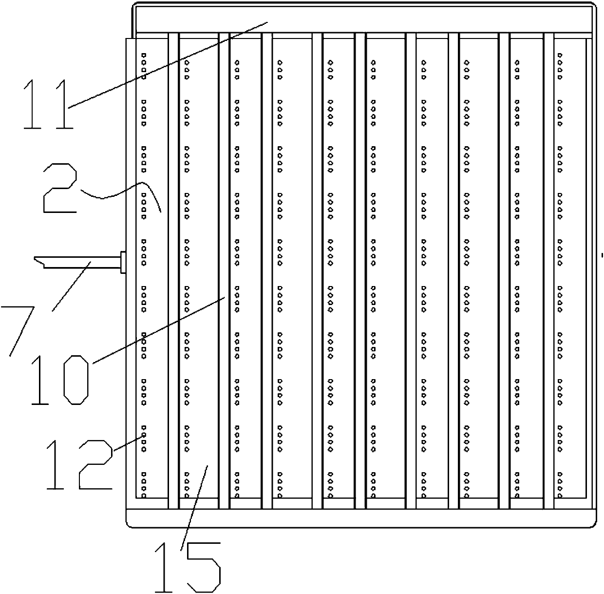 Precision seeding device for beans