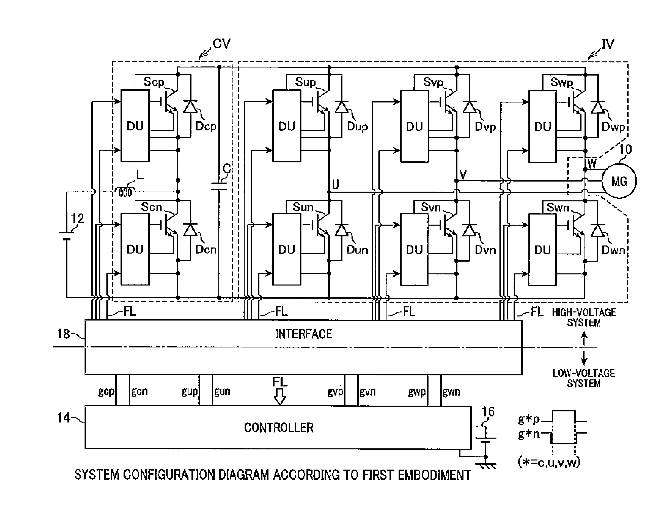 Drive unit for switching element and method thereof