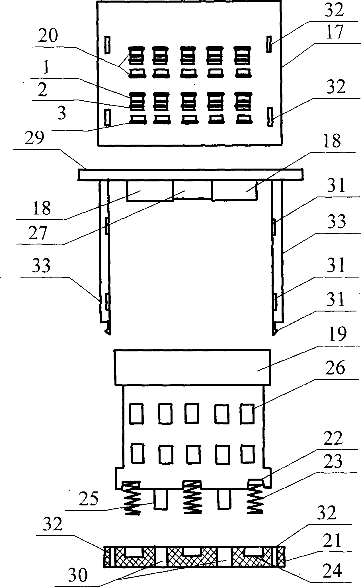 Series-parallel converting connector for lithium cell charging of electric bicycle