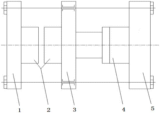 A twin-platen squeeze casting machine for light metal