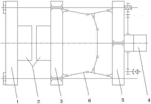 A twin-platen squeeze casting machine for light metal