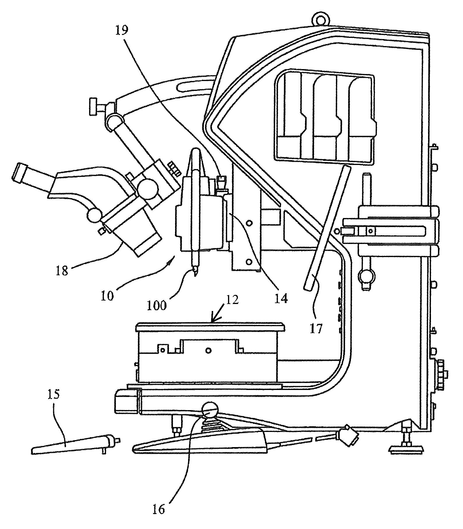 Bond testing machine and cartridge for a bond testing machine comprising a plurality of test tools