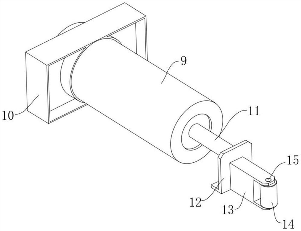 Self-protection floor spring