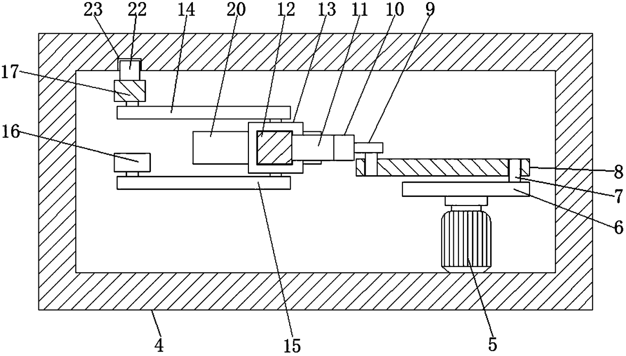 Cutting fixing device for textile manufacturing