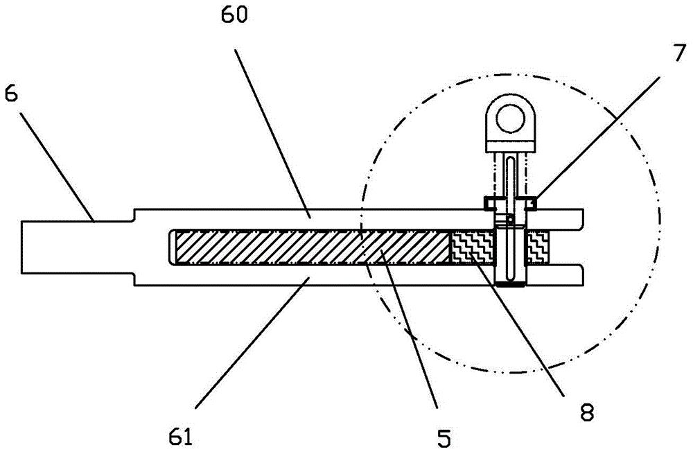 Tool and operation method for live replacement of 220kv narrow base tower tension insulator string