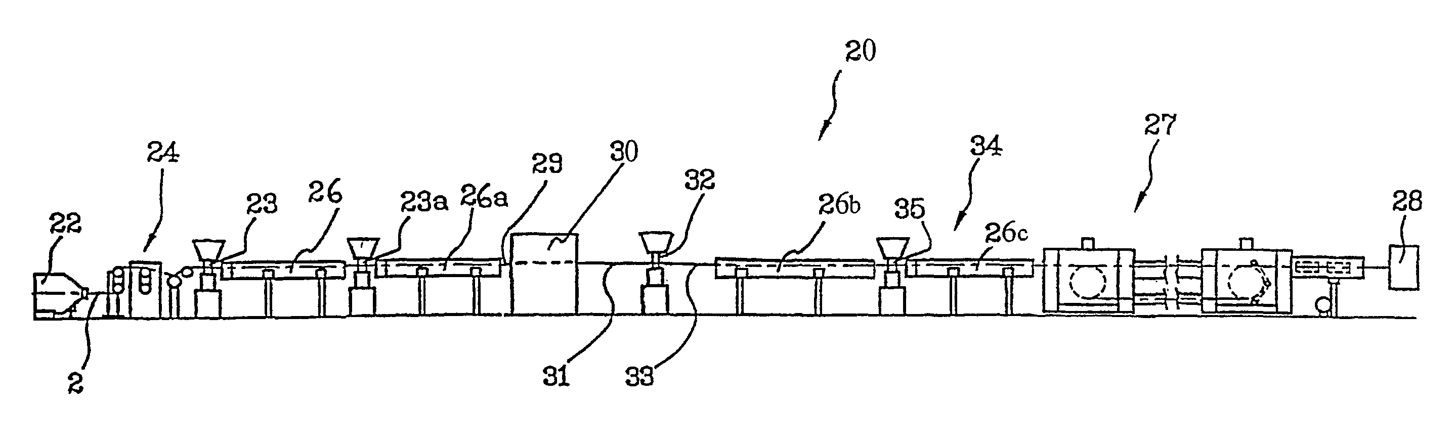 Process for manufacturing a cable resistant to external chemical agents