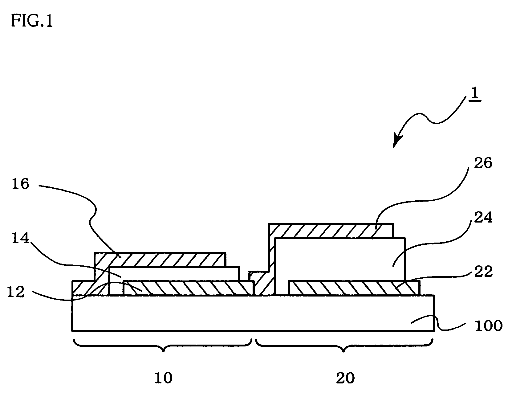 Organic EL emission devices connected in series