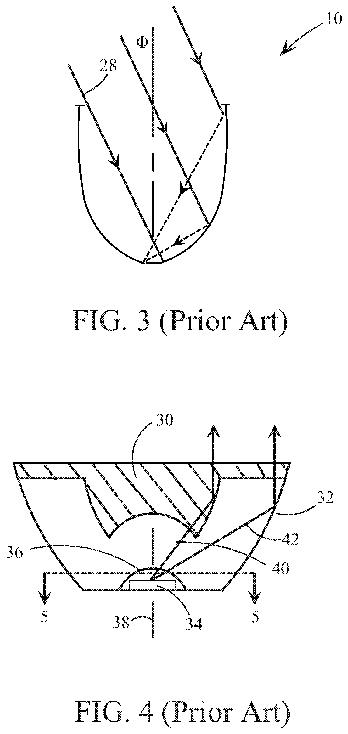 Lens for improved color mixing and beam control of an LED light source