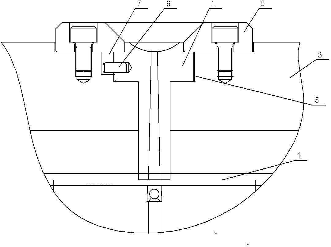 Positioning structure for sprue bush