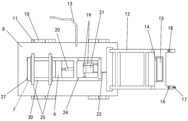 A prefabricated wall auxiliary installation calibration device and calibration method