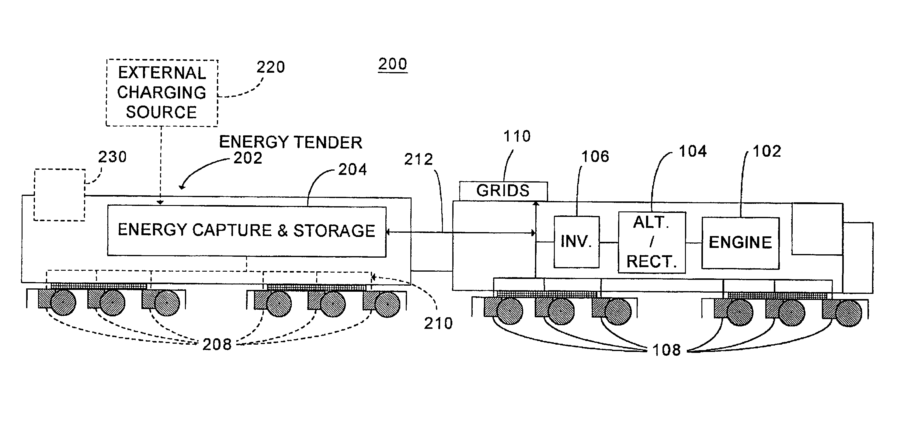 System and method for monitoring the effectiveness of a brake function in a powered system