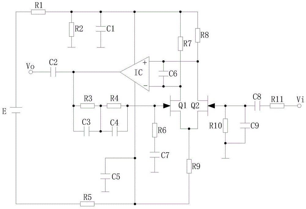 Low-noise pre-amplifier