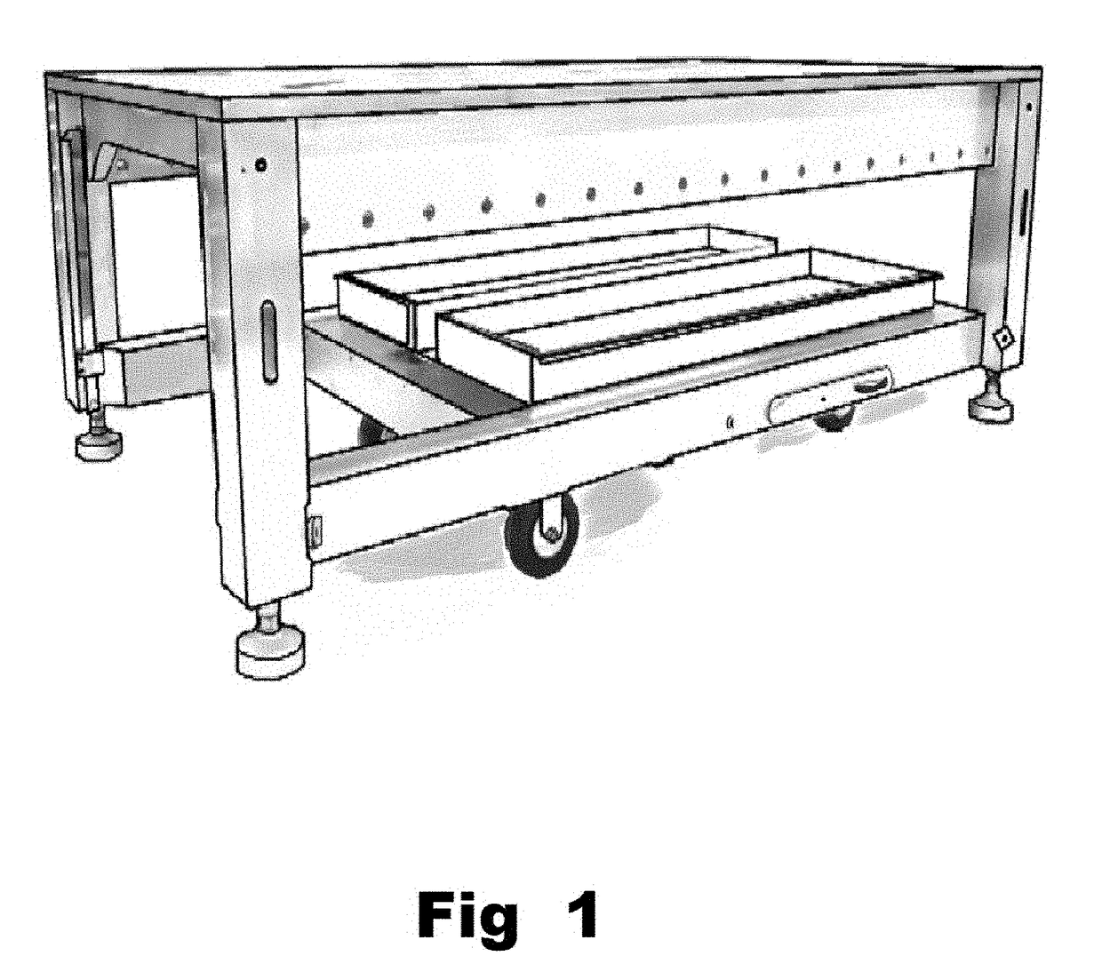 Welding Table Elevating and Rolling