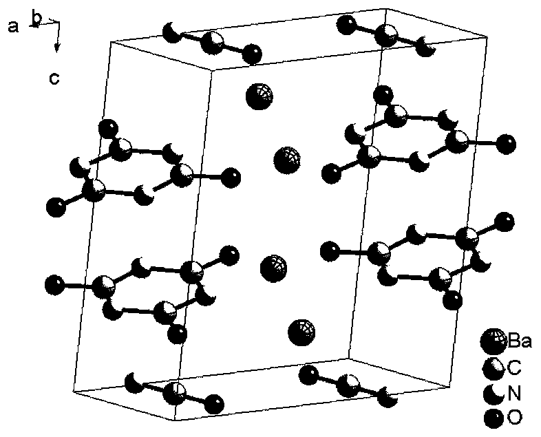 Birefringent crystal for UV-visible band, powder and preparation methods thereof