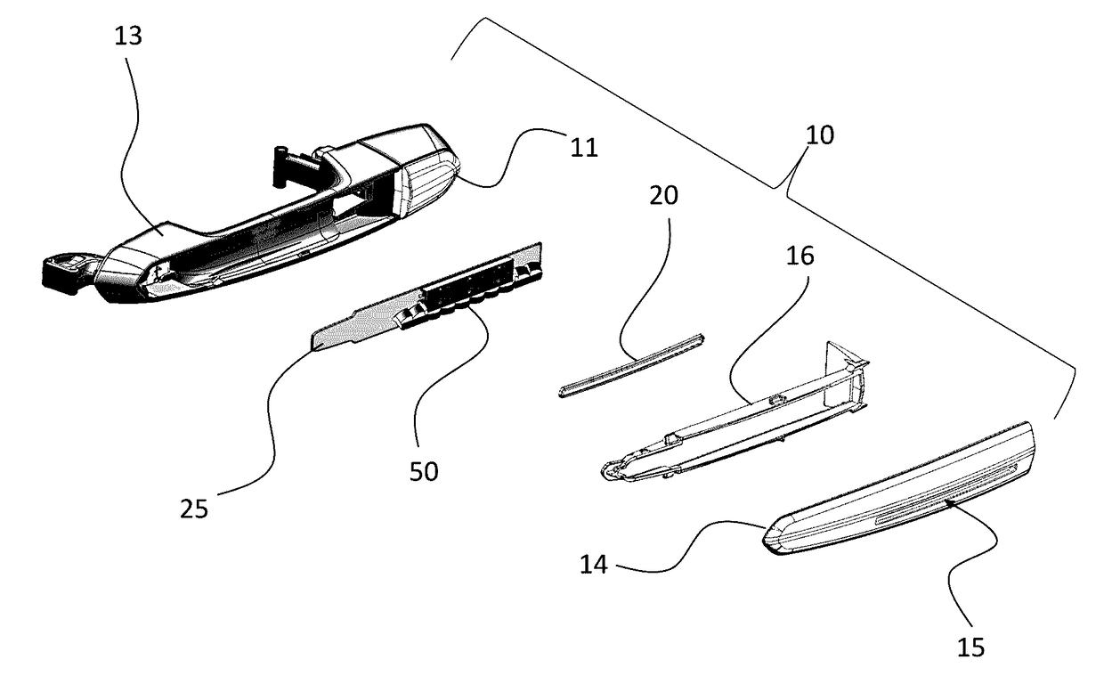 Touchless vehicle control apparatus and systems incorporating the same