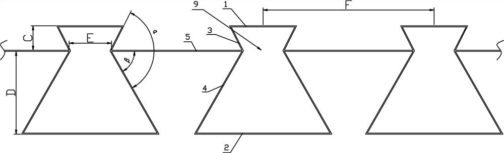 A special-shaped structural panel for a cruise ship