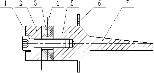 Single-excitation ultrasonic oval vibration energy converter