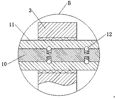 Clamping device for hardware mold machining