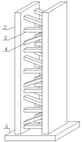 Steel structure plant maintenance plate reinforcing structure and using method thereof