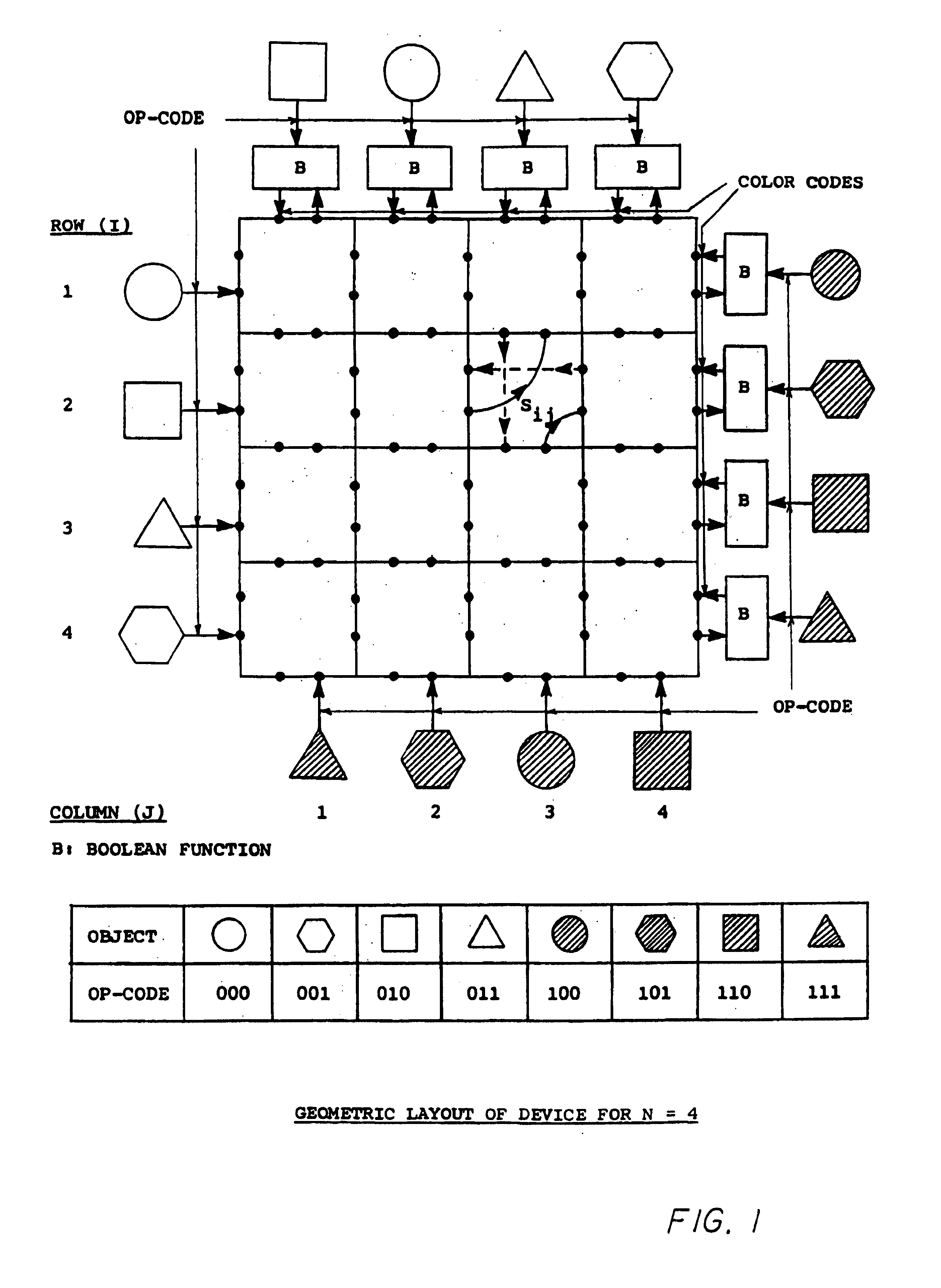 Electronic hand held logic game