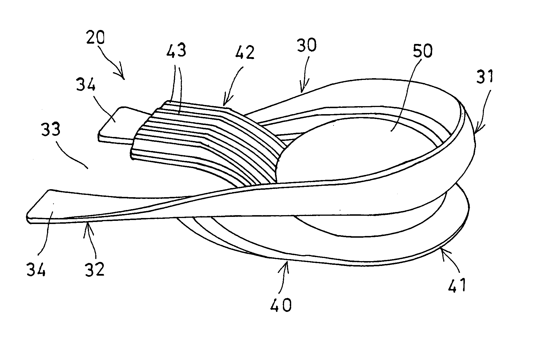 Shoe sole having cushioning heel portion